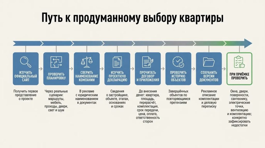 Путь к продуманному выбору квартиры